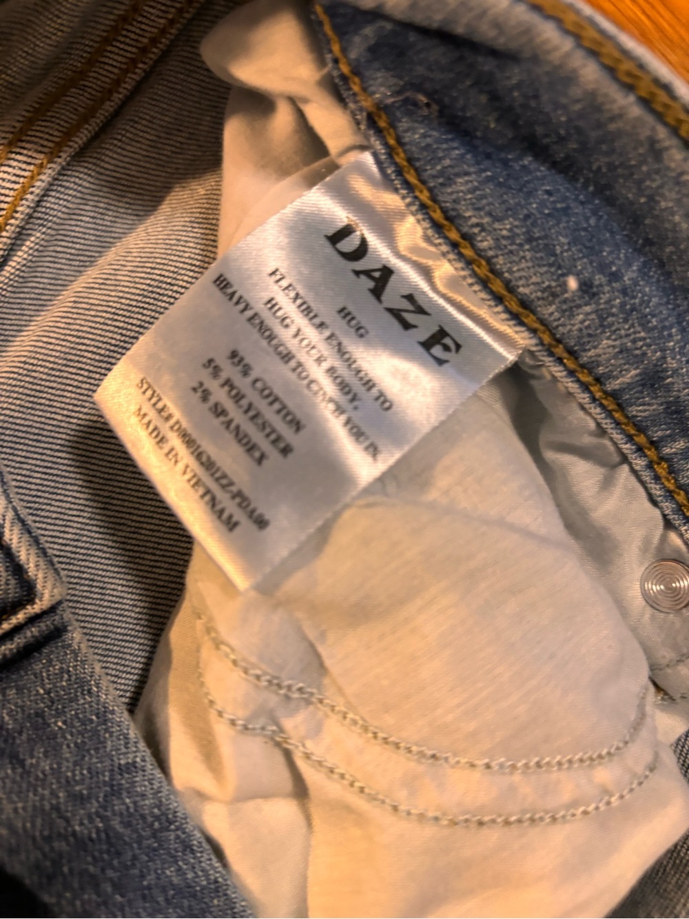 Light Blue Crop Jeans for Women - Casual Wide Leg - Picture 4 of 8